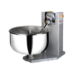 Тестомес 45 кг – модель, работающая от сети 220 вольт, с большой нержавеющей дежей и мощным двигателем для ежедневного производства теста