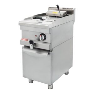 GÖRKEM 9-liter floor-standing electric fryer with cabinet