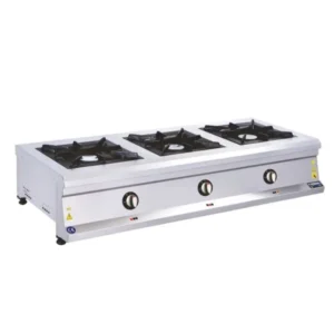3-Burner Gas Stove GÖRKEM for Professional Kitchen