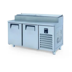 Холодильник для пиццы ICEINOX PTS-L 330 CR – 2 двери, фреон R-134 и нержавеющая сталь