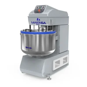 SİERRA 60 Spiral Mixer – 60 kg dough capacity, dual motor and 95 liter bowl