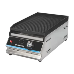 Compact gas grill GÖRKEM-30 with cast iron surface