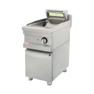 GÖRKEM floor-standing fry storage station with cabinet