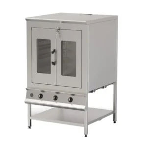 Газовая духовка ERSOZ – с 5 полками и 10 конфорками, профессиональное оборудование для выпечки из нержавеющей стали