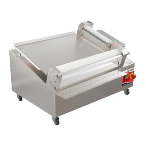 Floor-standing dough sheeter for 55 cm pizza