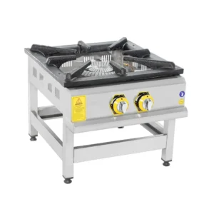 High-power wok gas stove AKGAZ with dual ignition
