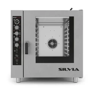 Convection oven INOXCLASS – with 6 trays and stainless steel body, professional baking equipment