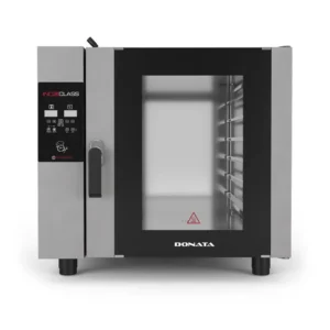 Convection oven INOXCLASS – 6 trays and double steamer, stainless steel professional model