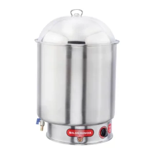 Professional 23-liter corn cooker SILVERINOX