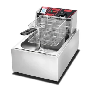Compact 6-liter professional electric fryer