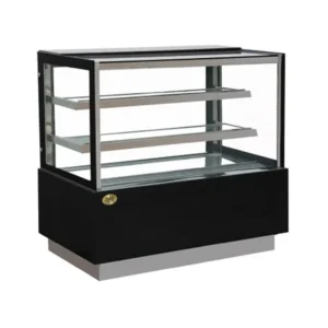 Pastry refrigerator XL-150 – with stainless steel body, double glass and internal LED lighting, 590 liter capacity