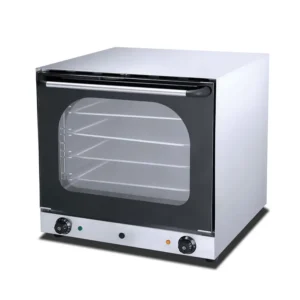 Convection oven with 4 trays – 2.6 kW, stainless steel body