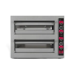 Two-Deck Gas Pizza Oven İNOXCLASS for 8 Pizzas