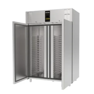 Upright refrigerator freezer 1450 liters in stainless steel and 2 doors – for professional kitchens
