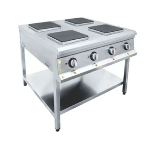 Industrial 4-Plate Square Electric Stove CSA