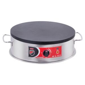 Commercial crepe machine SILVERINOX for cafe