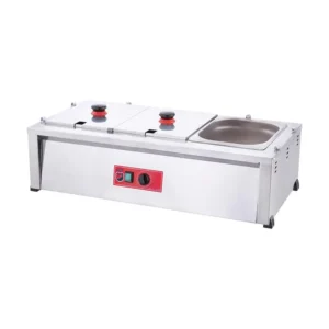 Three-container Bain-marie SILVERINOX (3x GN 1/2)
