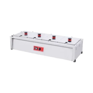 SILVERINOX bain-marie for three GN 1/2 containers
