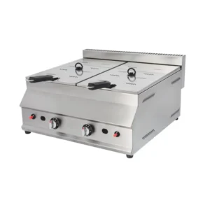 CSA Professional Double Gas Fryer 8+8 Liters