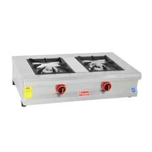 Powerful 2-Burner Gas Stove AKGAZ