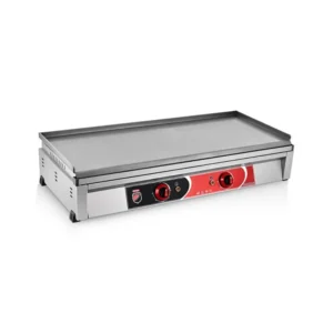 Large Electric Grill SILVERINOX-100 with Heavy Surface
