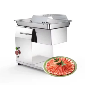 Профессиональное электрическое устройство для нарезки свежего мяса на полоски