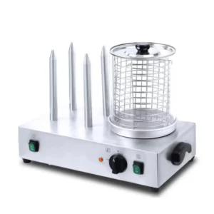 Профессиональный аппарат для хот-догов с 4 подогревателями булочек