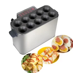 პროფესიონალური აპარატი 10 ცალი კვერცხის რულეტის მოსამზადებლად