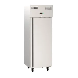 Вертикальный морозильный холодильник SP650BT – модель с 1 дверью из нержавеющей стали, объемом 650 литров и системой обдува
