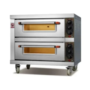 Two-tier electric baking oven HEO-22 with stone bottoms