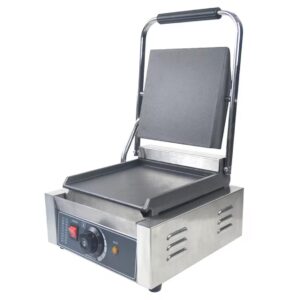 Профессиональный контактный гриль с двойной гладкой поверхностью
