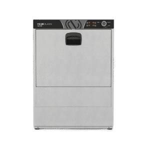 Professional undercounter dishwasher INOXCLASS 500 on plates