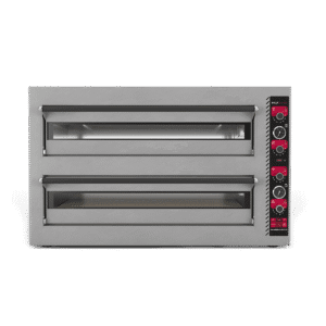 Профессиональная двухэтажная печь для пиццы INOXCLASS вместимостью 18 пицц
