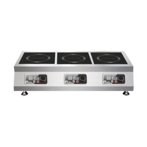 Профессиональная 3-х зонная линейная индукционная варочная панель