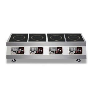 Linear 4-Zone Professional Induction Cooktop