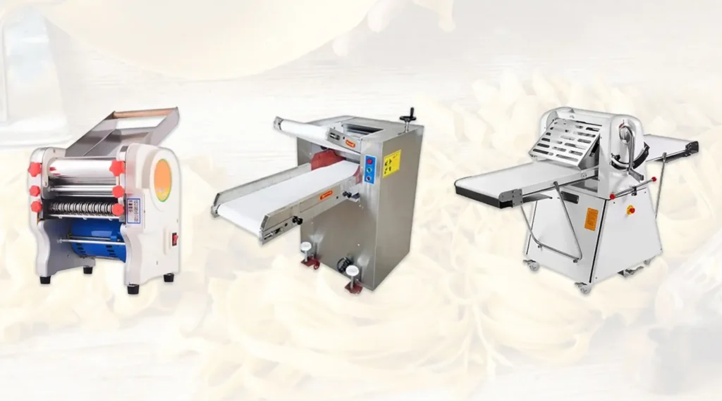 სხვადასხვა ტიპის ცომის დამუშავება