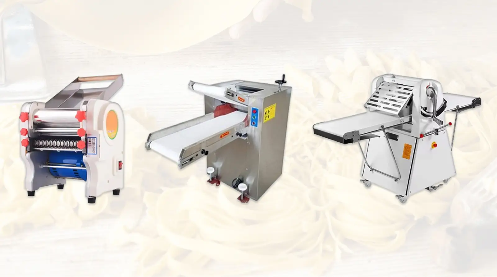 სხვადასხვა ტიპის ცომის დამუშავება