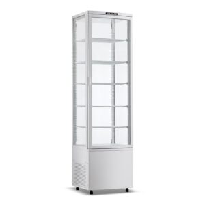 Vertical cake refrigerator display case GN-280L-WHITE 270 liters white