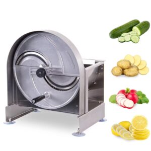 Овощерезка SYQPJ-J006 с регулируемым лезвием из нержавеющей стали толщиной 1-8 мм.